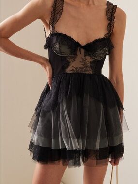 Philosophy di Lorenzo Serafina Lace Mini Dress US6